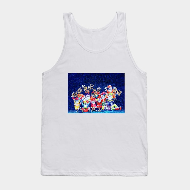 Funny Christmas Tank Top by IsabelSalvador